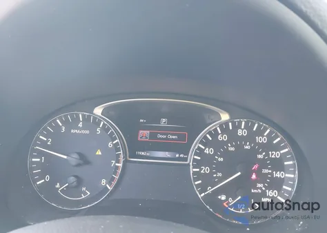 2016 Nissan Altima 2.5 Sv z USA, uszkodzony, nr VIN 1N4AL3AP6GC289201